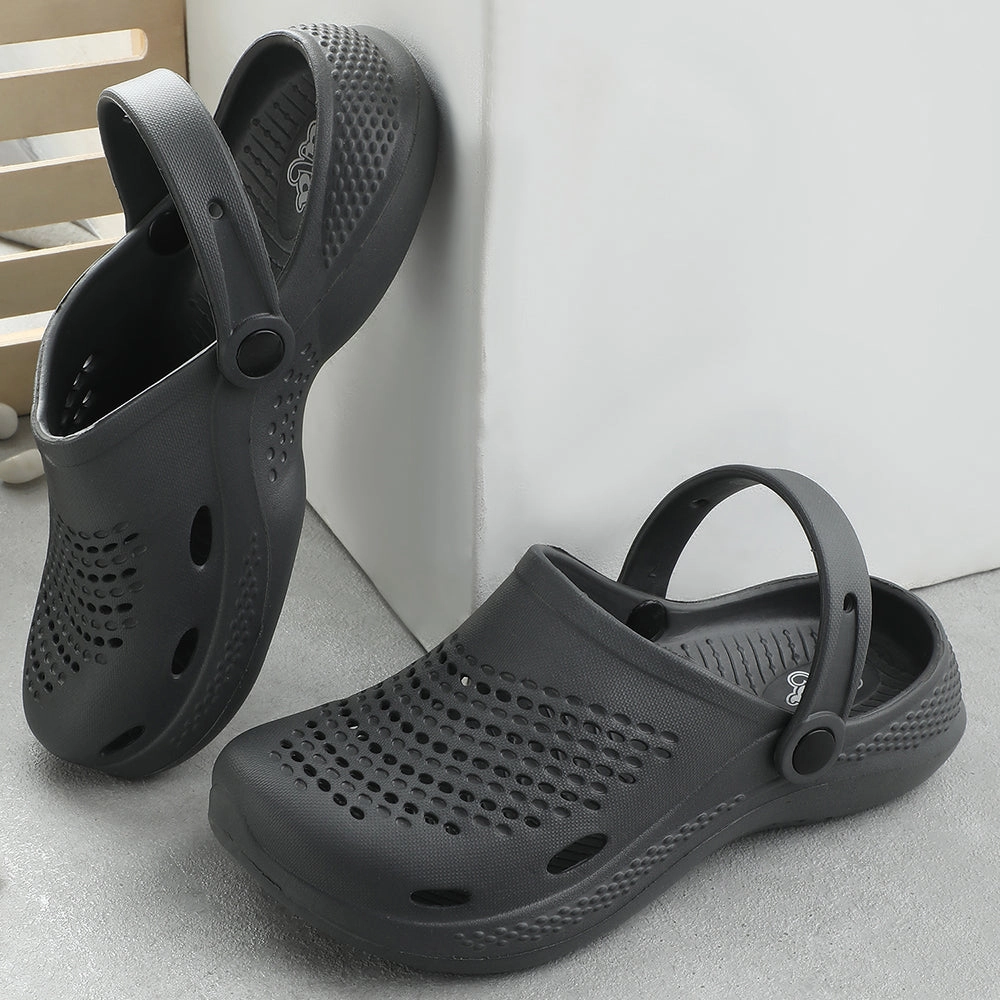 Sandals By Soda A-HA Grey Slingback Clogs For Men GMF-02E By Liberty