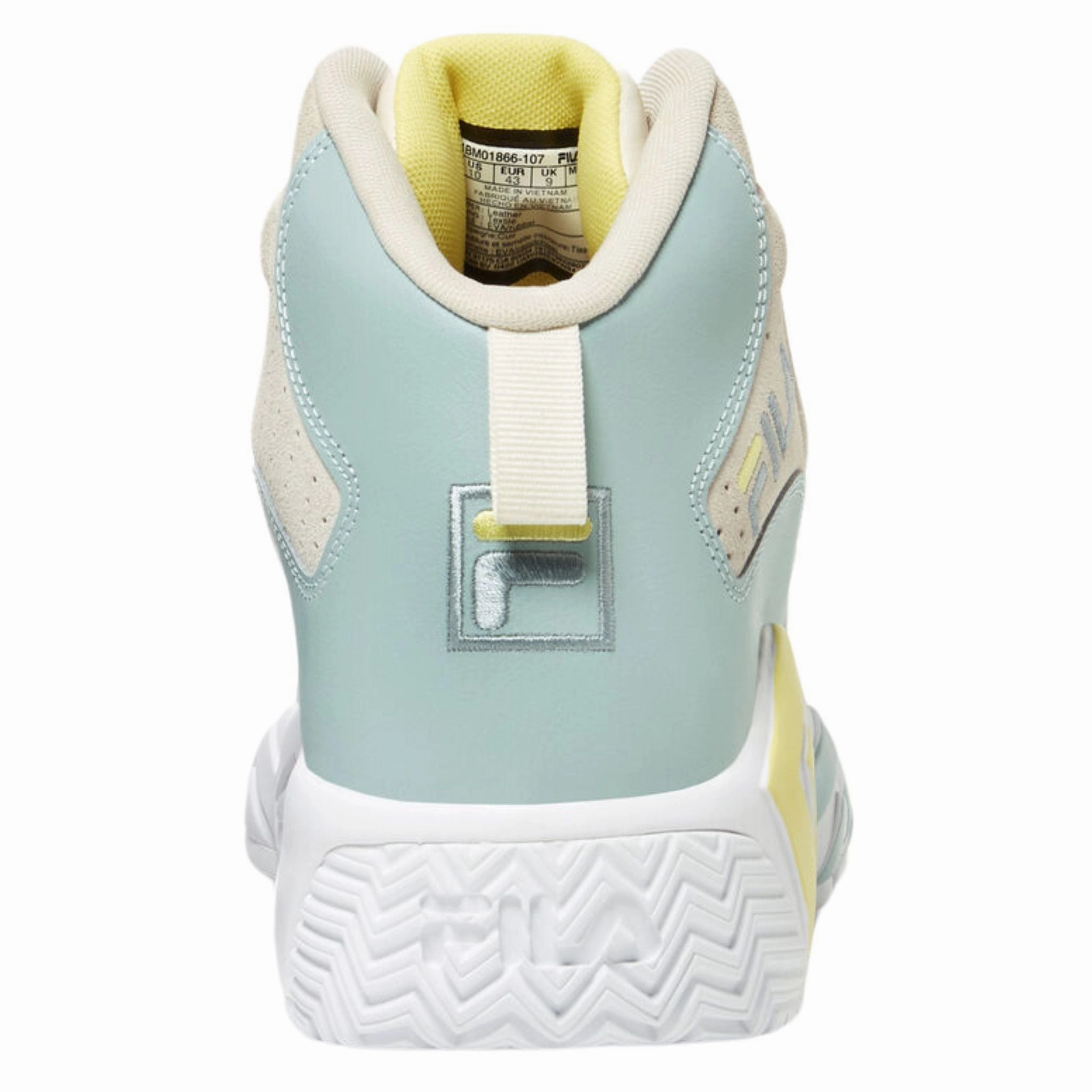 Top Quality Basketball Shoes Fila Men's 1BM01866-107 MB Jamal Mashburn Egret Gray Mist Aurora Retro Basketball Shoes