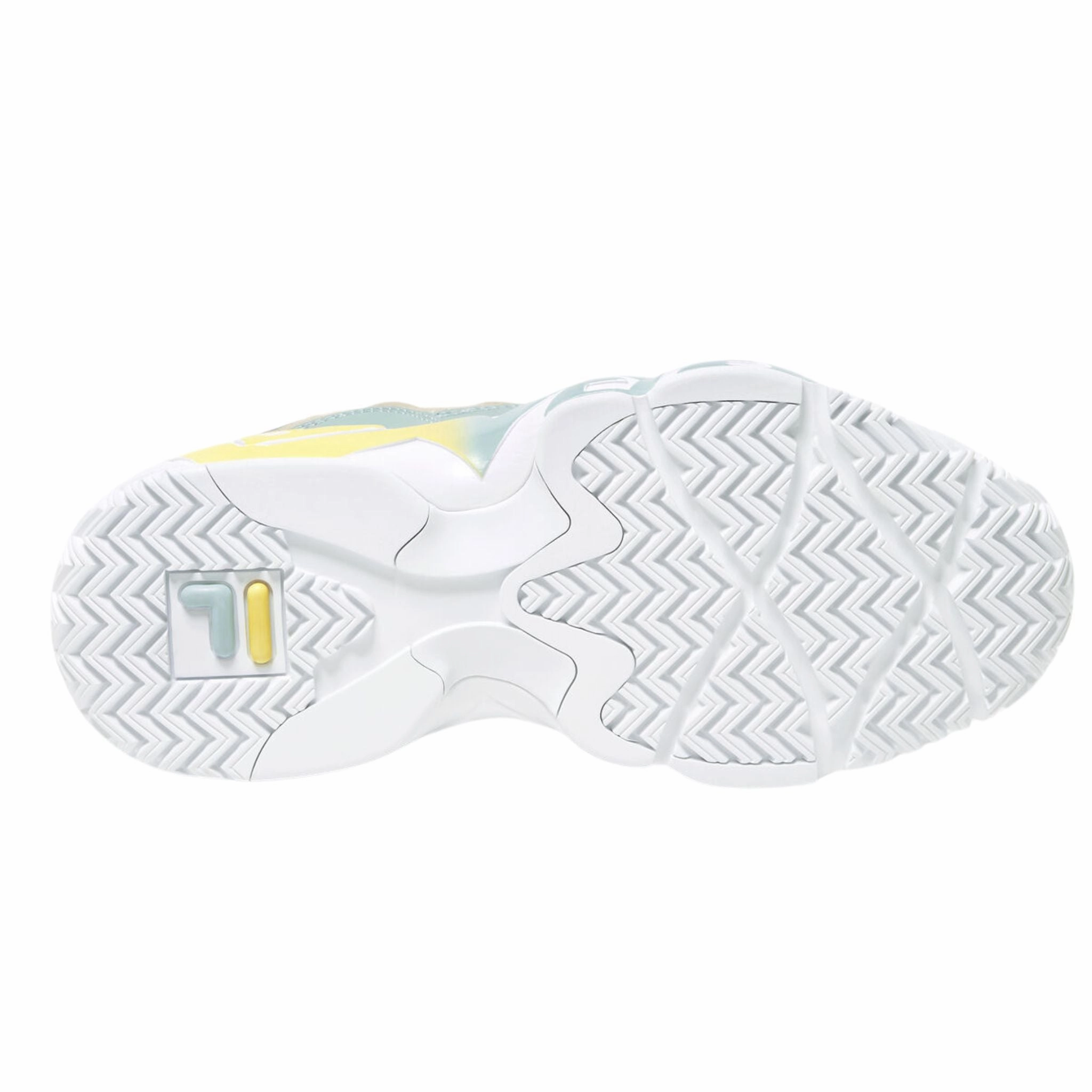 Rapid Bounce Basketball Fila Men's 1BM01866-107 MB Jamal Mashburn Egret Gray Mist Aurora Retro Basketball Shoes