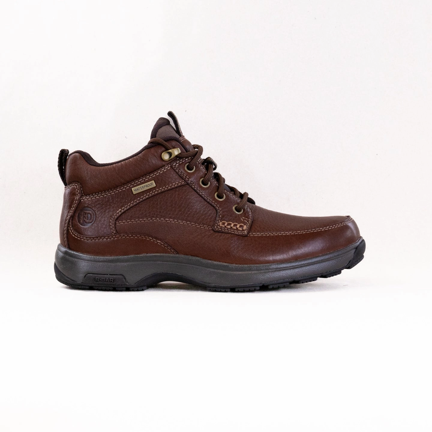 Short Leather Boots Dunham 8000 Mid Boot (Men's) - Dark Brown Leather