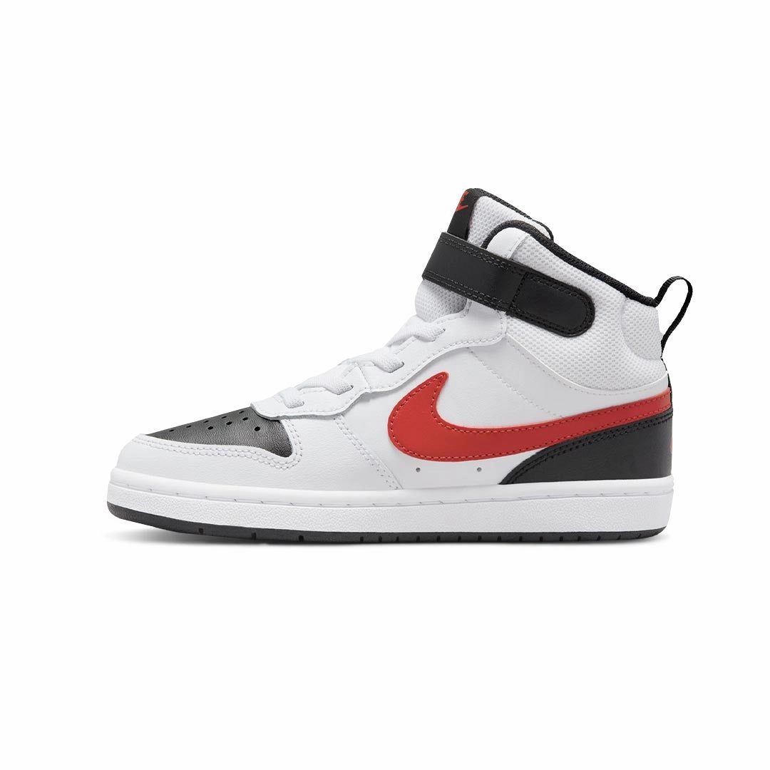 Nike Shoes Wide Toe Box Nike - Kids' (Preschool) Court Borough Mid 2 Shoes (CD7783 110)