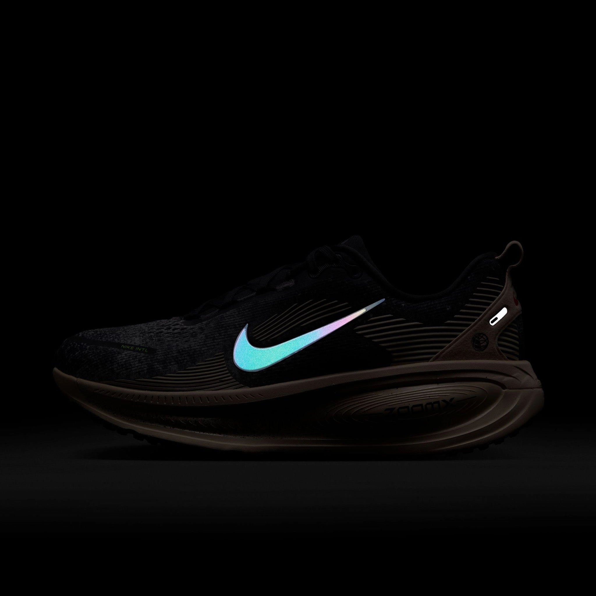 Nike | Men's Vomero 18 Road Running Shoes - Oatmeal/Black-Anthracite-Volt Nike Kids Shoes