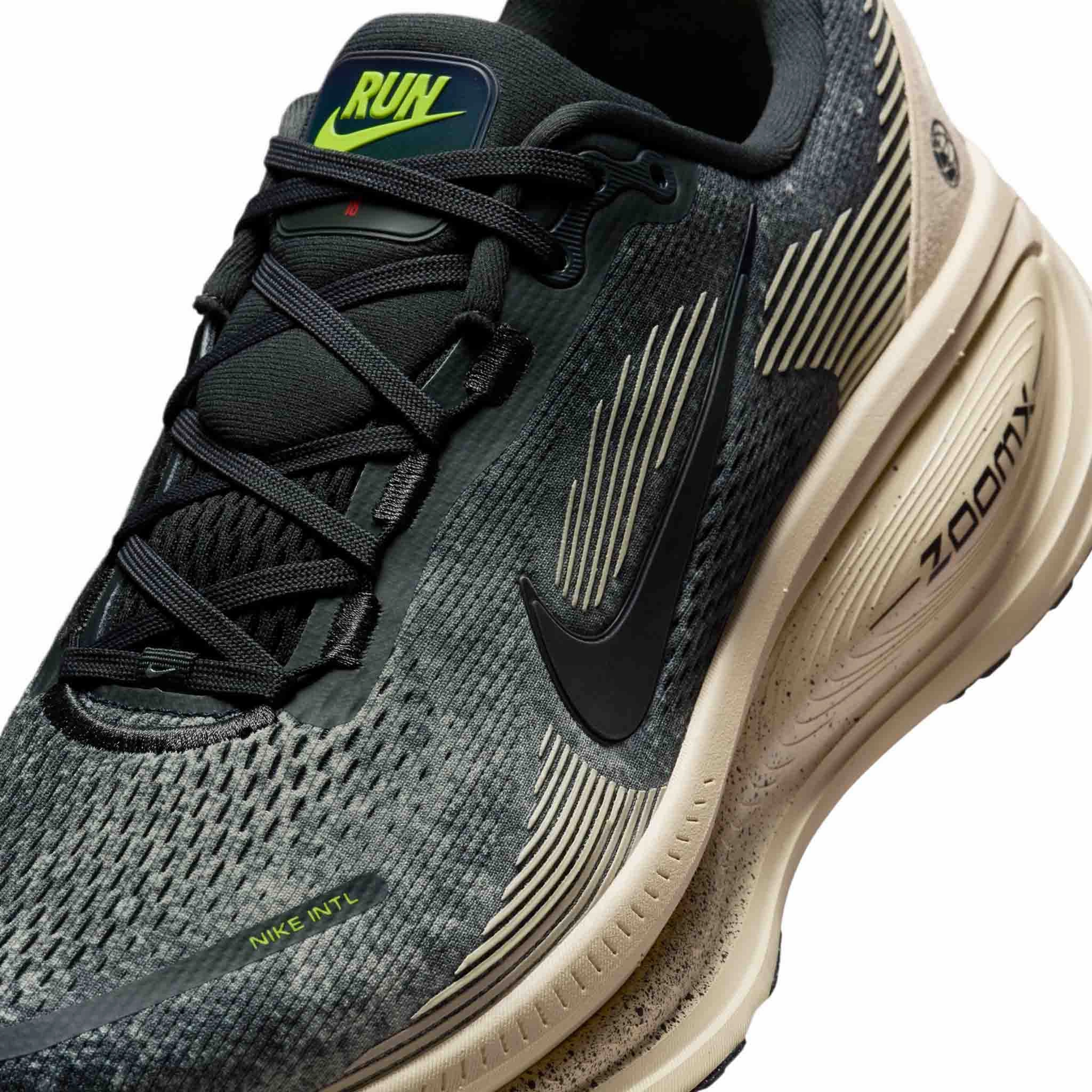 Nike | Men's Vomero 18 Road Running Shoes - Oatmeal/Black-Anthracite-Volt Nike Vaporfly Shoes
