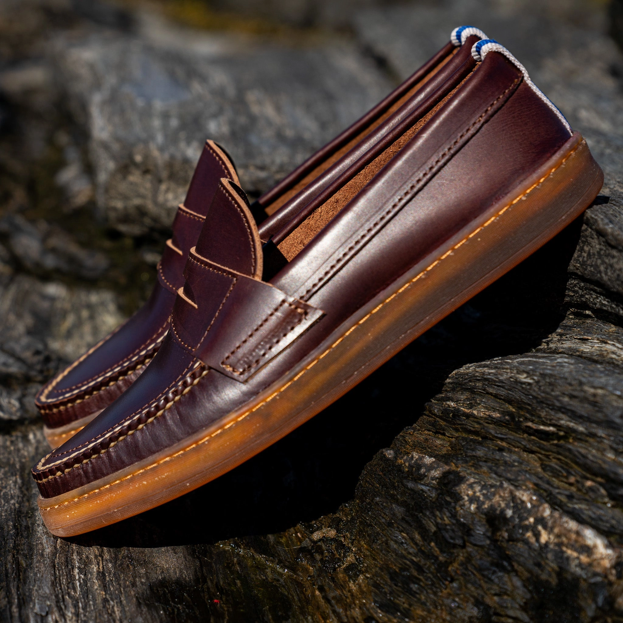 Gucci Loafers On Sale Cup Sole Penny Moc - Heritage Brown