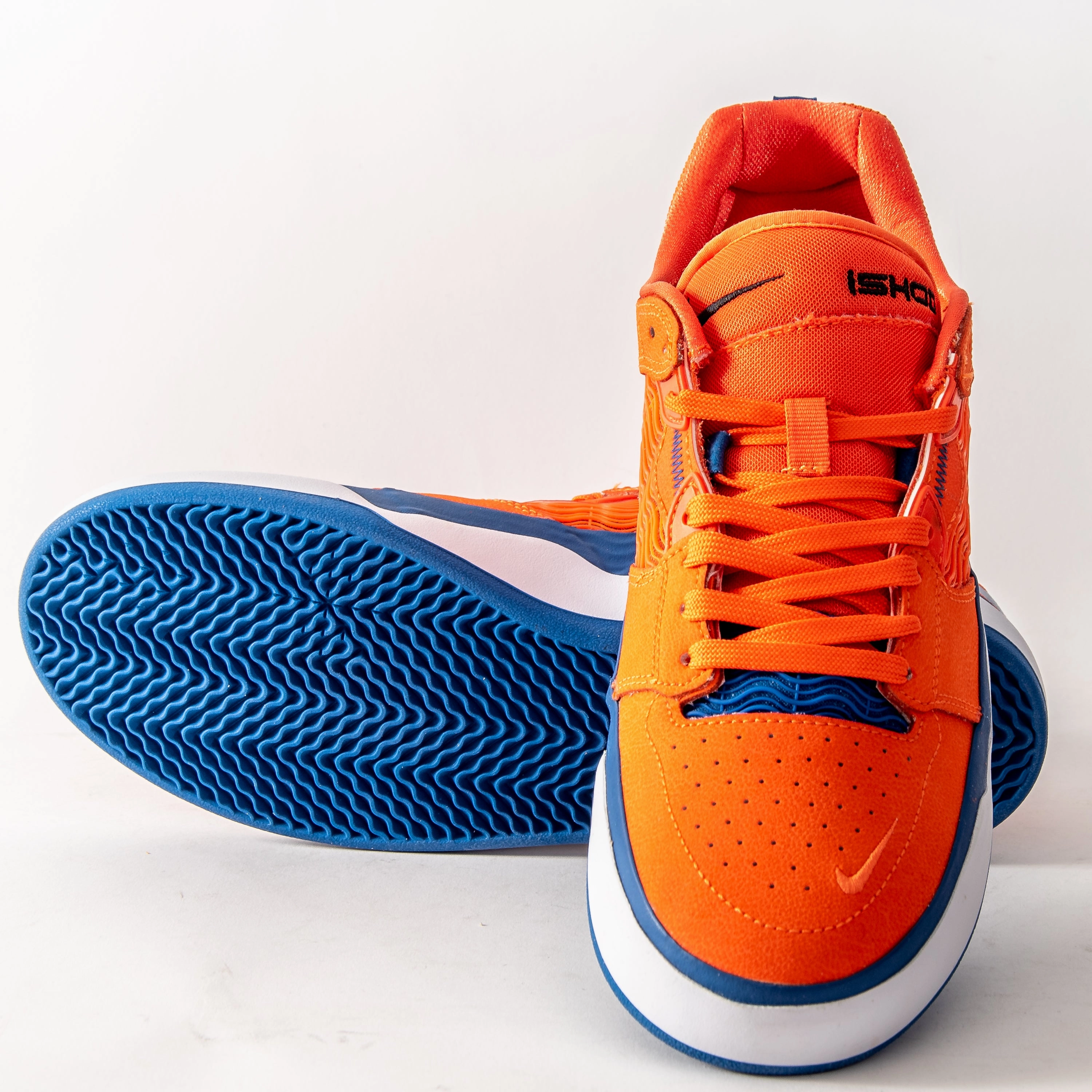 Fashion Basketball Shoes Nike SB - Ishod PRM L (Orange/Blue Jay) *SALE
