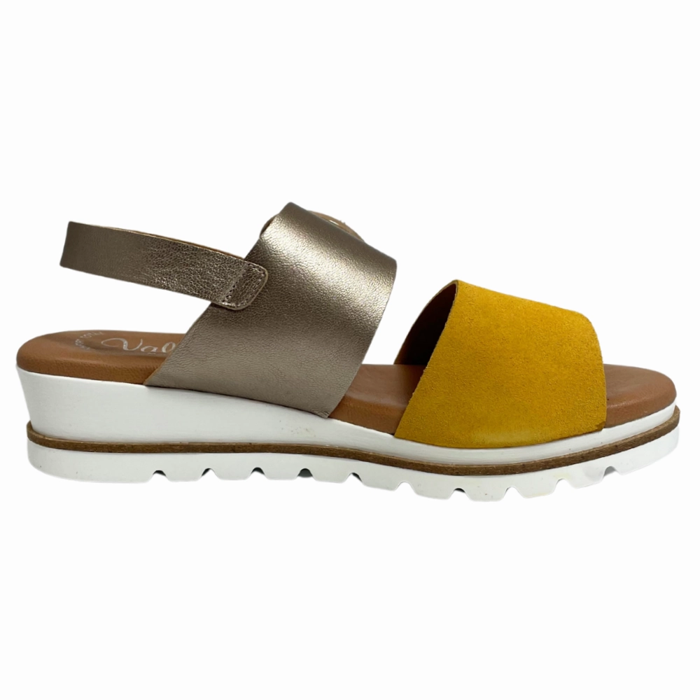 Valeria's Kellyjo Onyx Soft Leather Sandal (Women's) Best Supportive Sandals