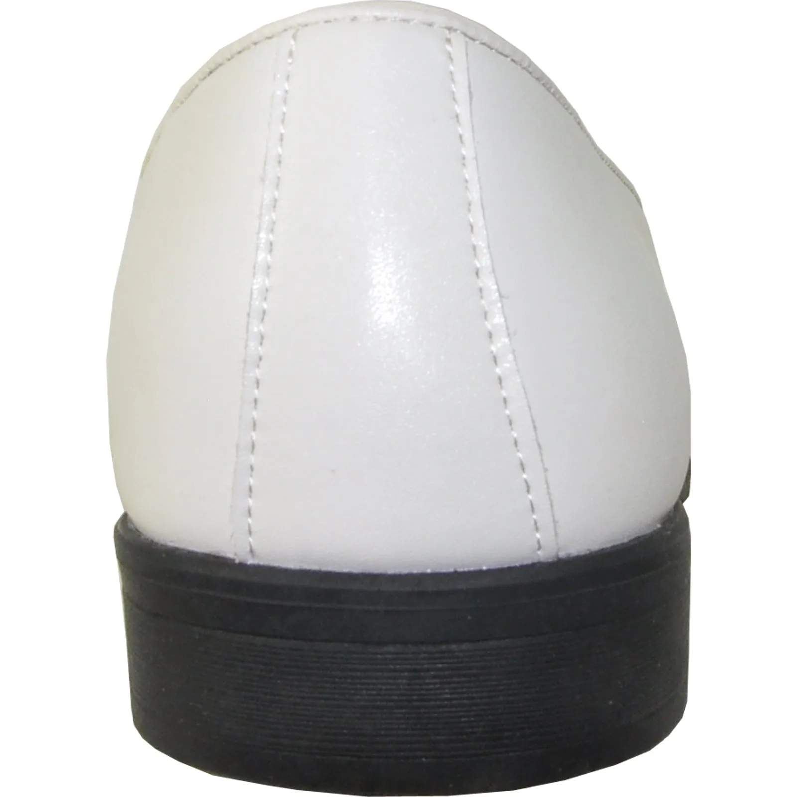 Dress Shoes For Ladies VANGELO Men Dress Shoe VALLO-3 Loafer Formal Tuxedo for Prom & Wedding Ivory Matte - Wide Width Available - Ortholite Insole