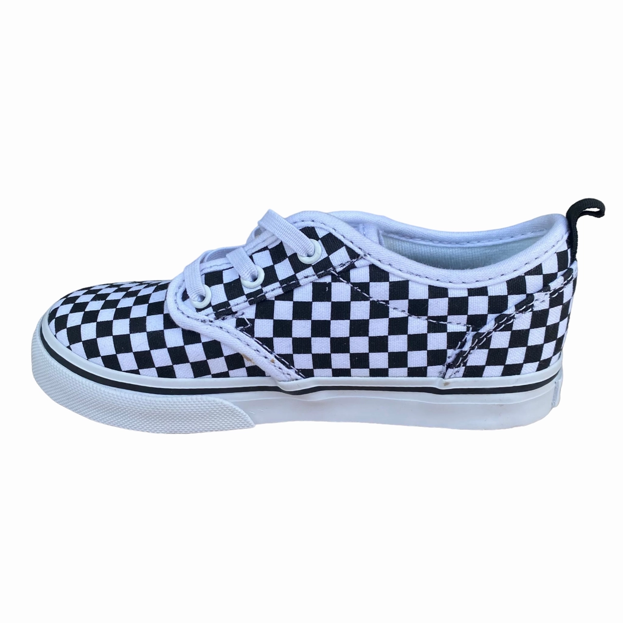 Vans Atwood Slip-On Junior Tela VN0A2XSPHRK | Sneakers bianche a scacchi neri Slip On Leather Sneakers