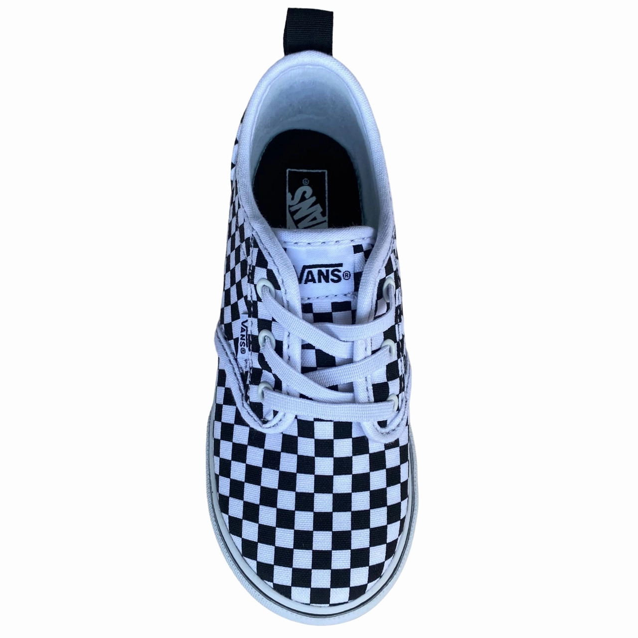 Drive Sneakers Vans Atwood Slip-On Junior Tela VN0A2XSPHRK | Sneakers bianche a scacchi neri