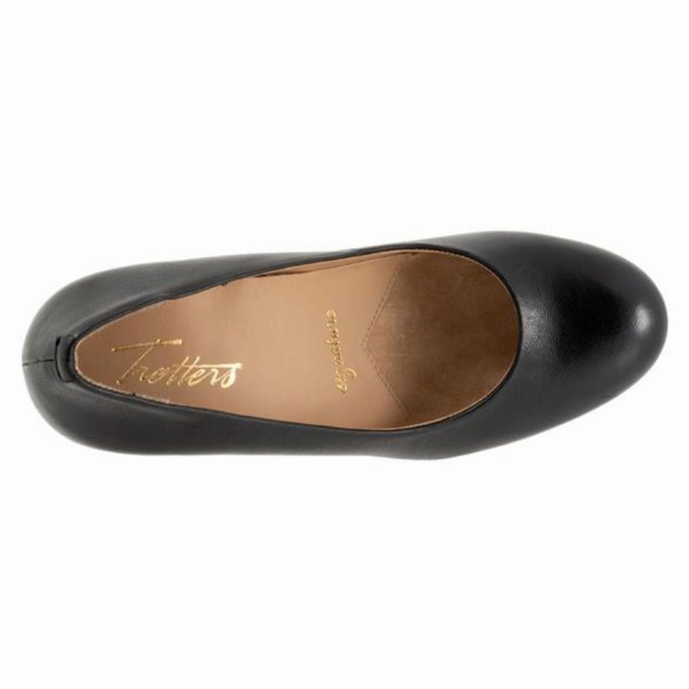 Trotters Lanay Black Leather Pump (Women's)