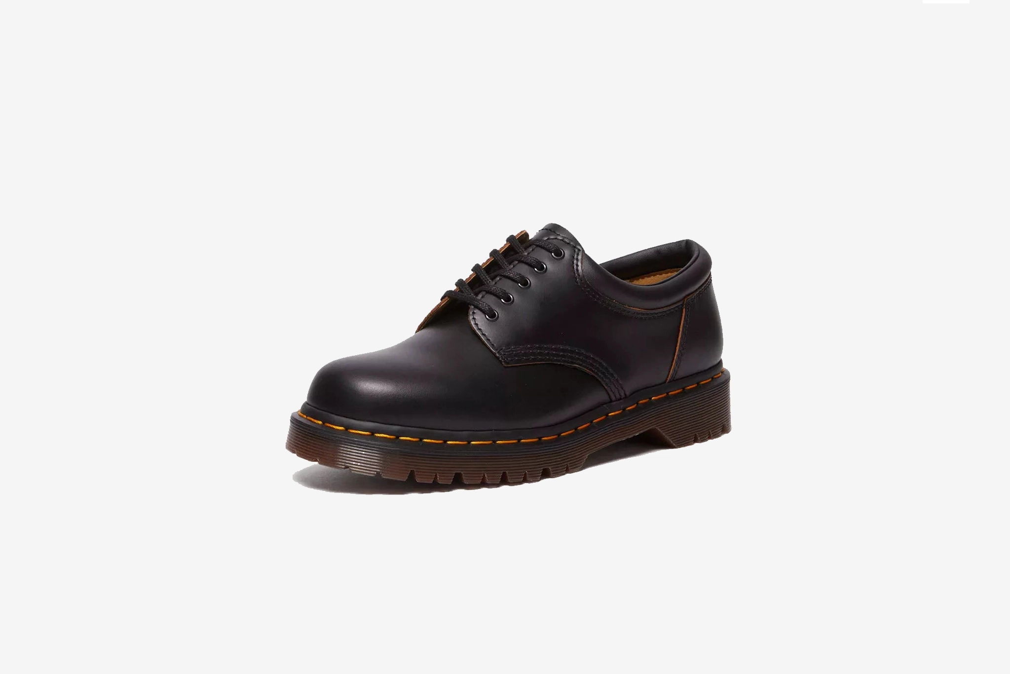 Rugged Loafers Dr. Martens "8053 Vintage Smooth Leather Oxford Shoes" M - Black Vintage Smooth