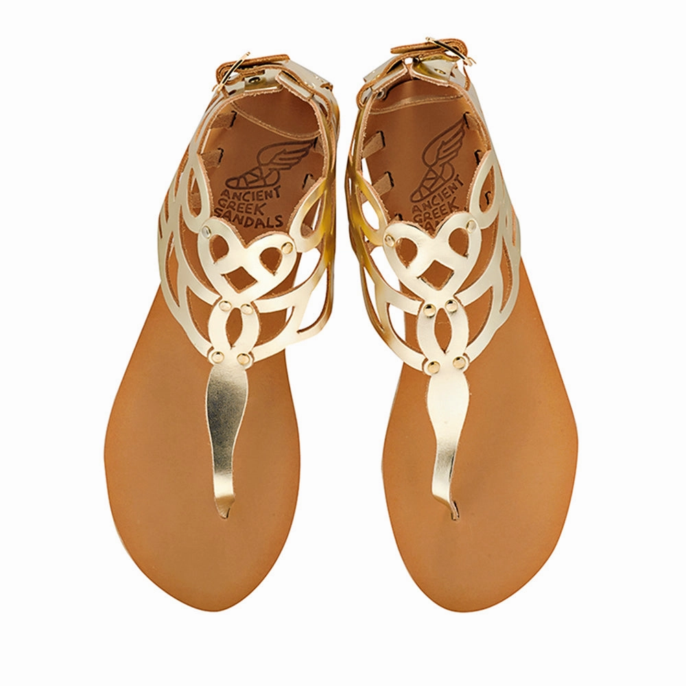Medea Platinum Sandals Mocha