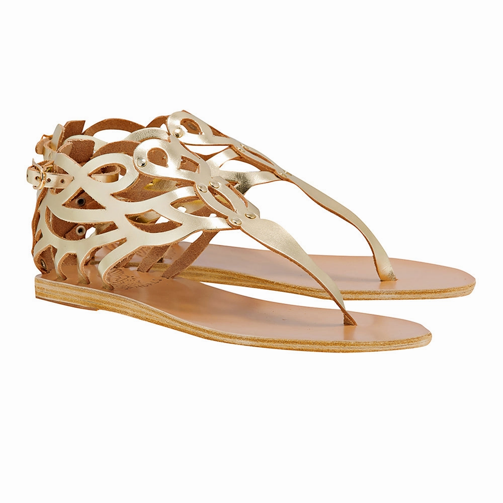 Medea Platinum Sandals Arch