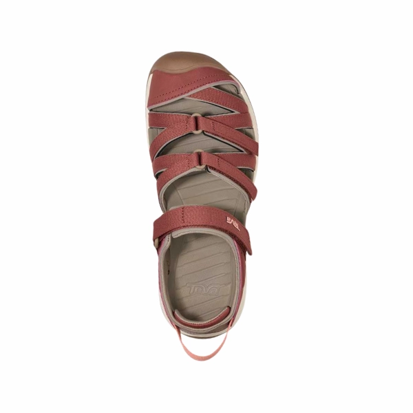 Huarache Sandals With Arch Support Teva Women's Tirra CT Mahogany
