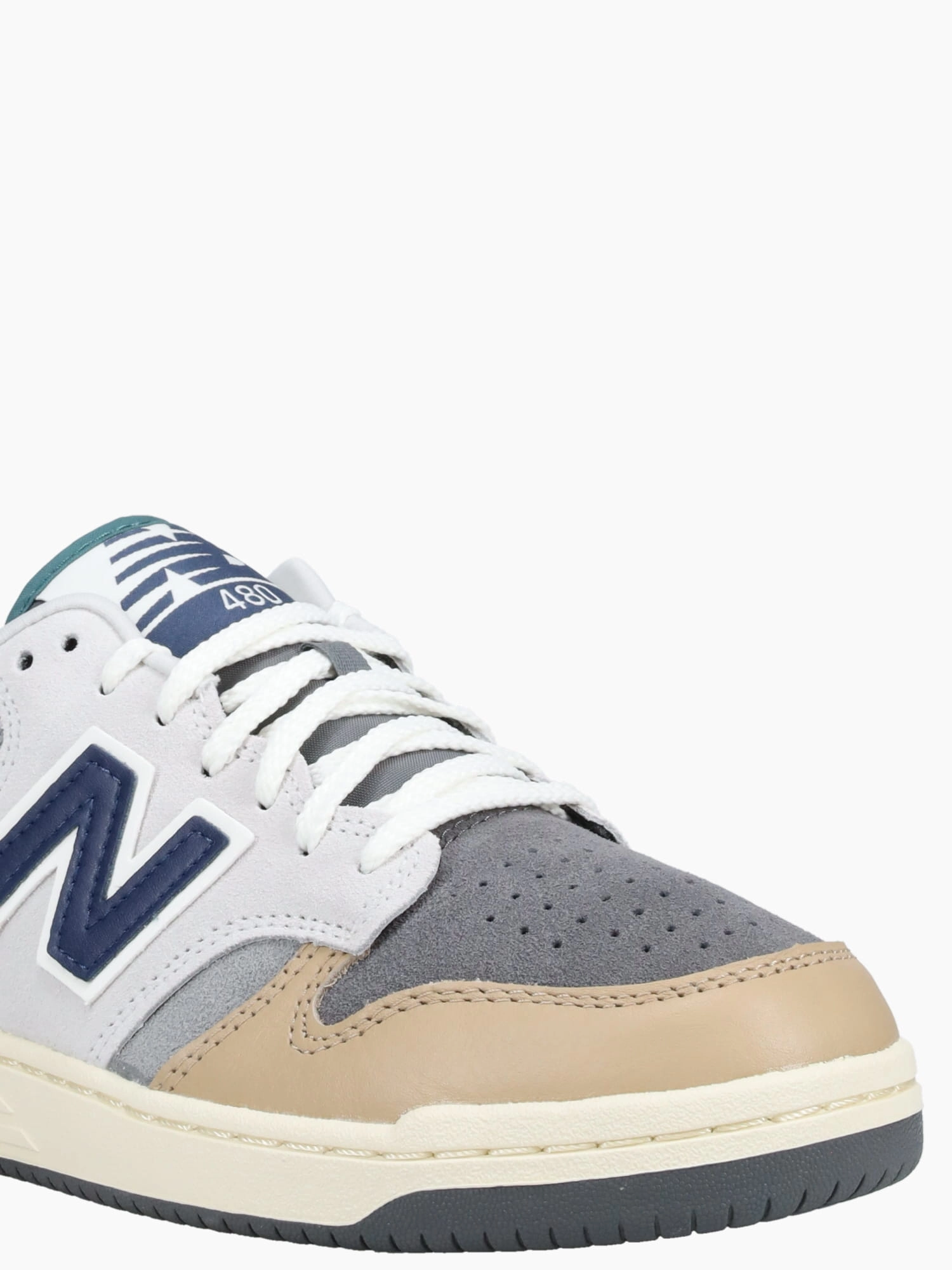 480 Grey Navy suede Cute Comfortable Flat Shoes