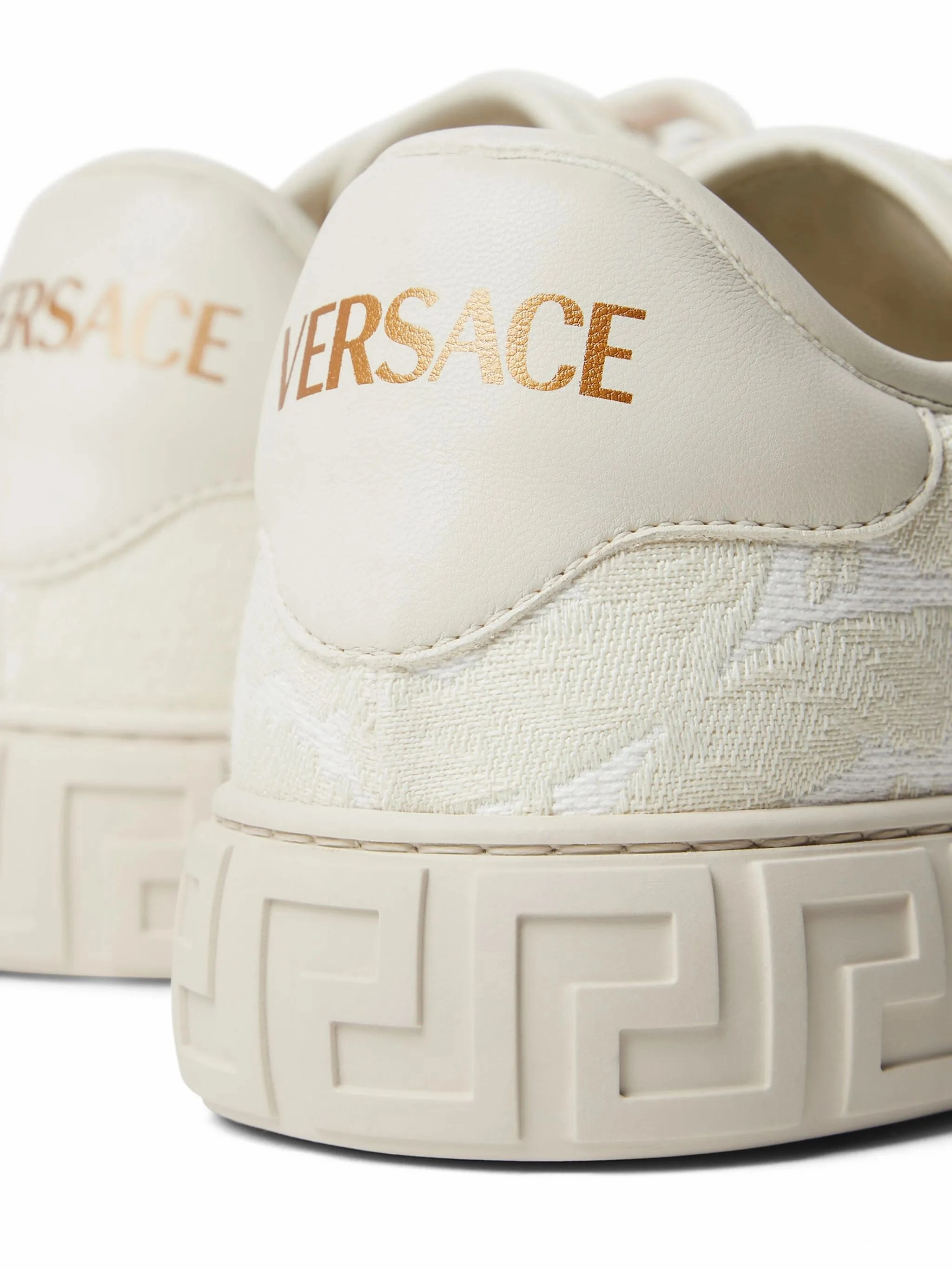 Foldable Flats Shoes Barocco Greca sneakers