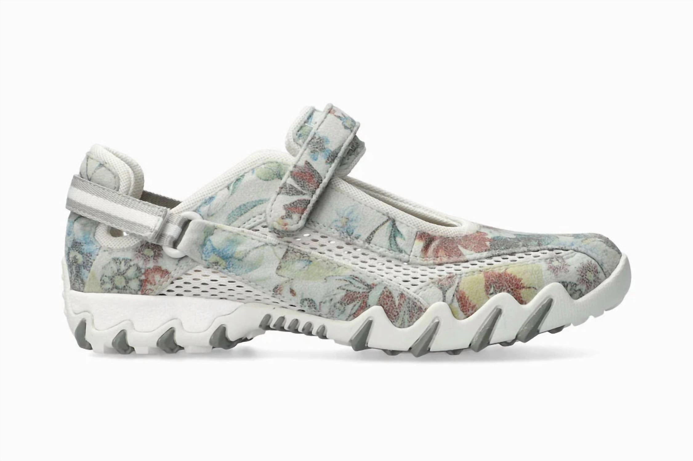 Women's Niro Rugged Mary Jane Shoes In Light Grey And Numbus Cloud Armani Shoes Loafers