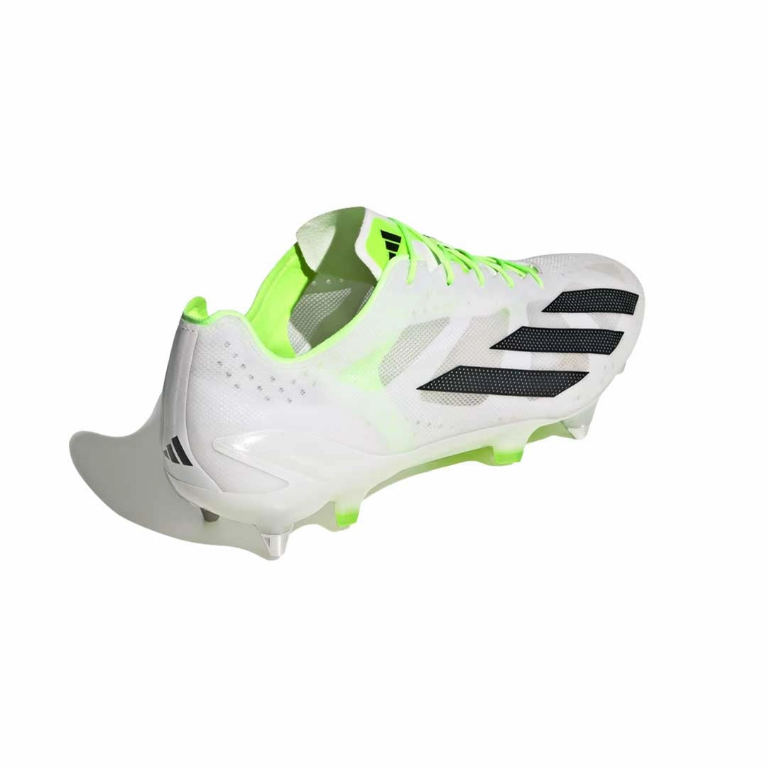 adidas - Unisex X Crazyfast  Soft Ground Soccer Cleats (IE4201) High Top Soccer Cleats Ankle Support
