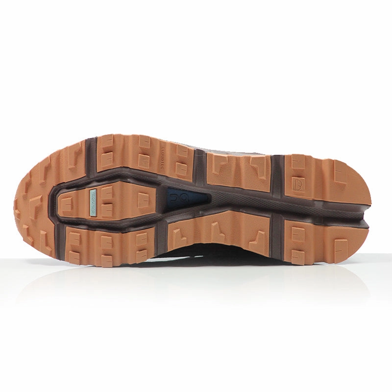 On Cloudvista Waterproof Women's Trail Shoe - Zinc/Grape Best Running Shoe For A Beginner