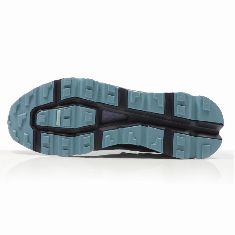 Heel Lock Lacing Running Shoes On Cloudvista Waterproof Women's Trail Shoe - Zinc/Grape