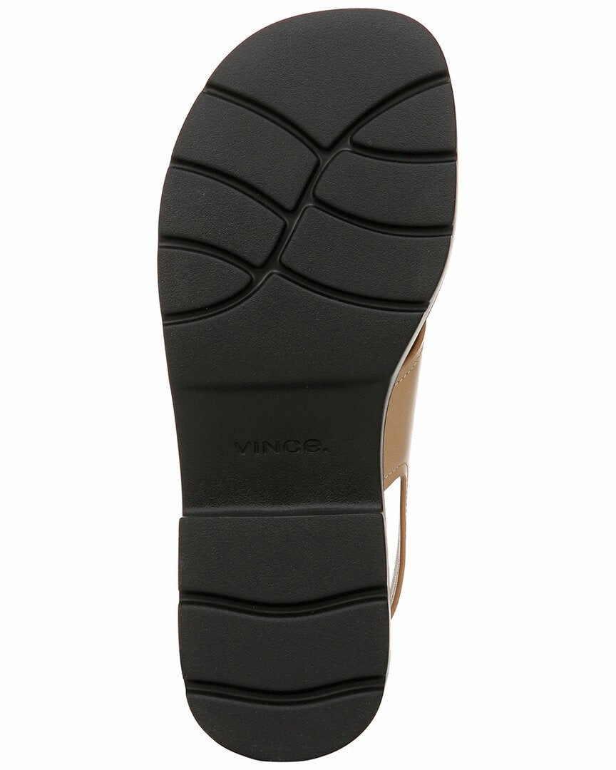 Vince Helena Leather Slingback 90s French Jelly Sandals