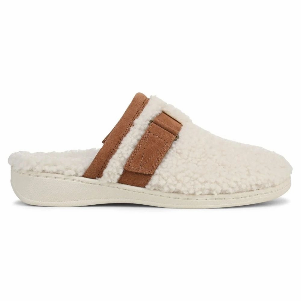 Crocodile Slippers Vionic Izzy Cream Clog Slipper (Women's)