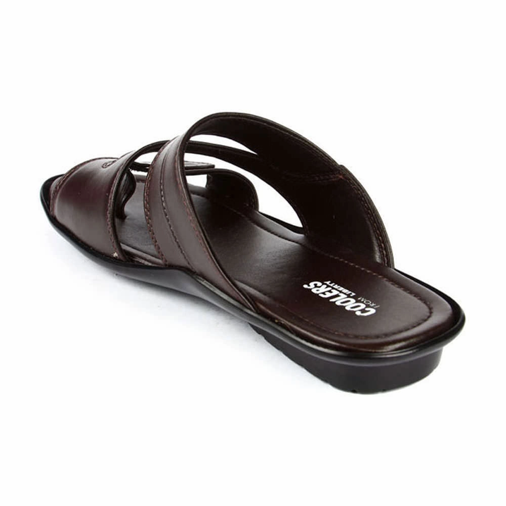 Joyspun Slippers Coolers Casual (Brown) Slippers For Men COOL99-13 By Liberty