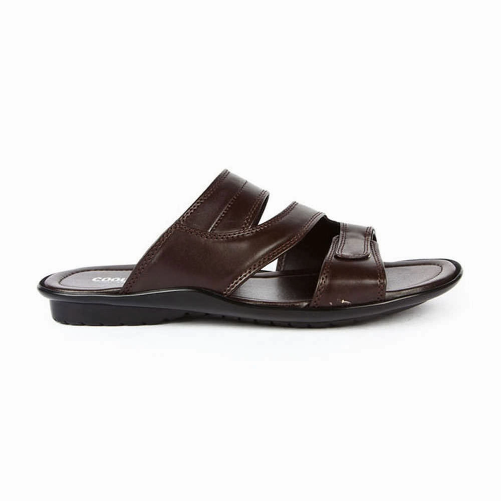 Coolers Casual (Brown) Slippers For Men COOL99-13 By Liberty Slides From Walmart