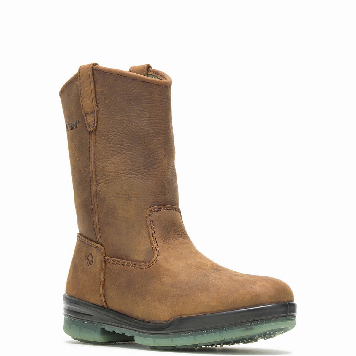 W03258 WOLVERINE SAFETY TOE PULL ON Most Comfortable Western Boots