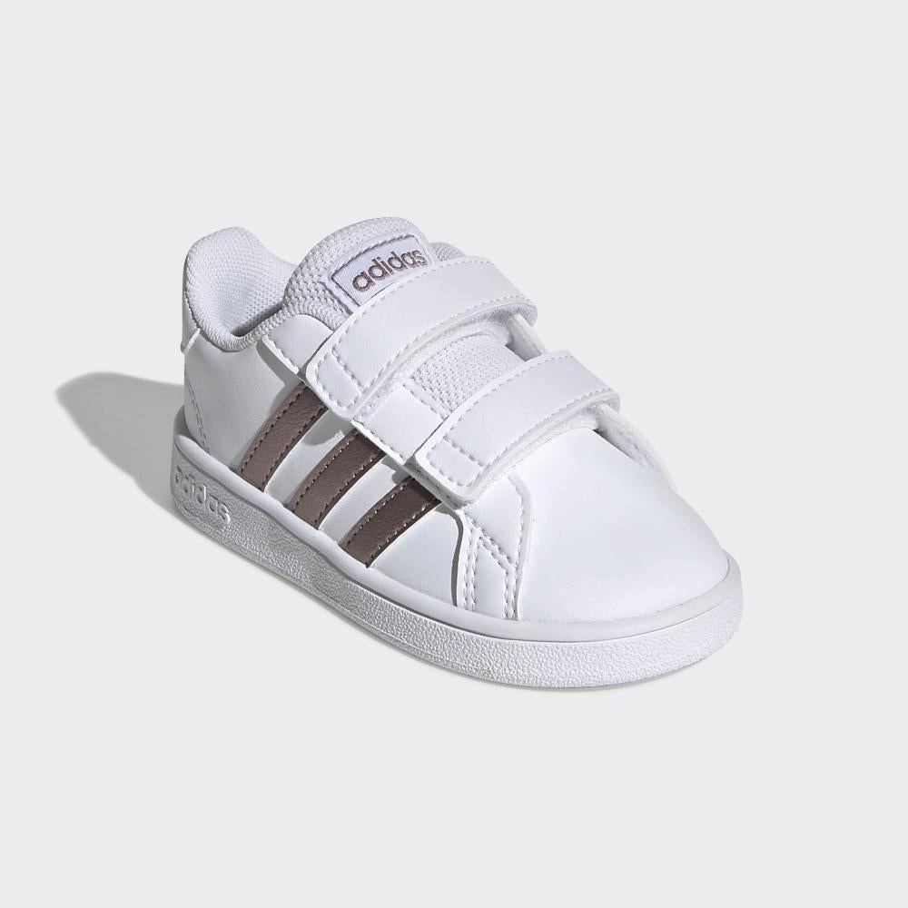 Adidas scarpa sneakers con strappo da bambino Grand Court I EF0116 bianco Veronica Beard Sneakers