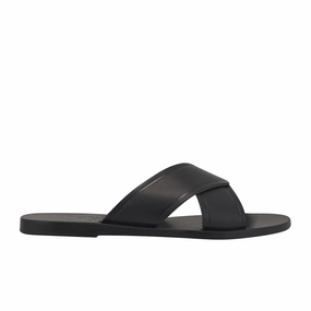 Thais Black Sandals Grande St. Lucian