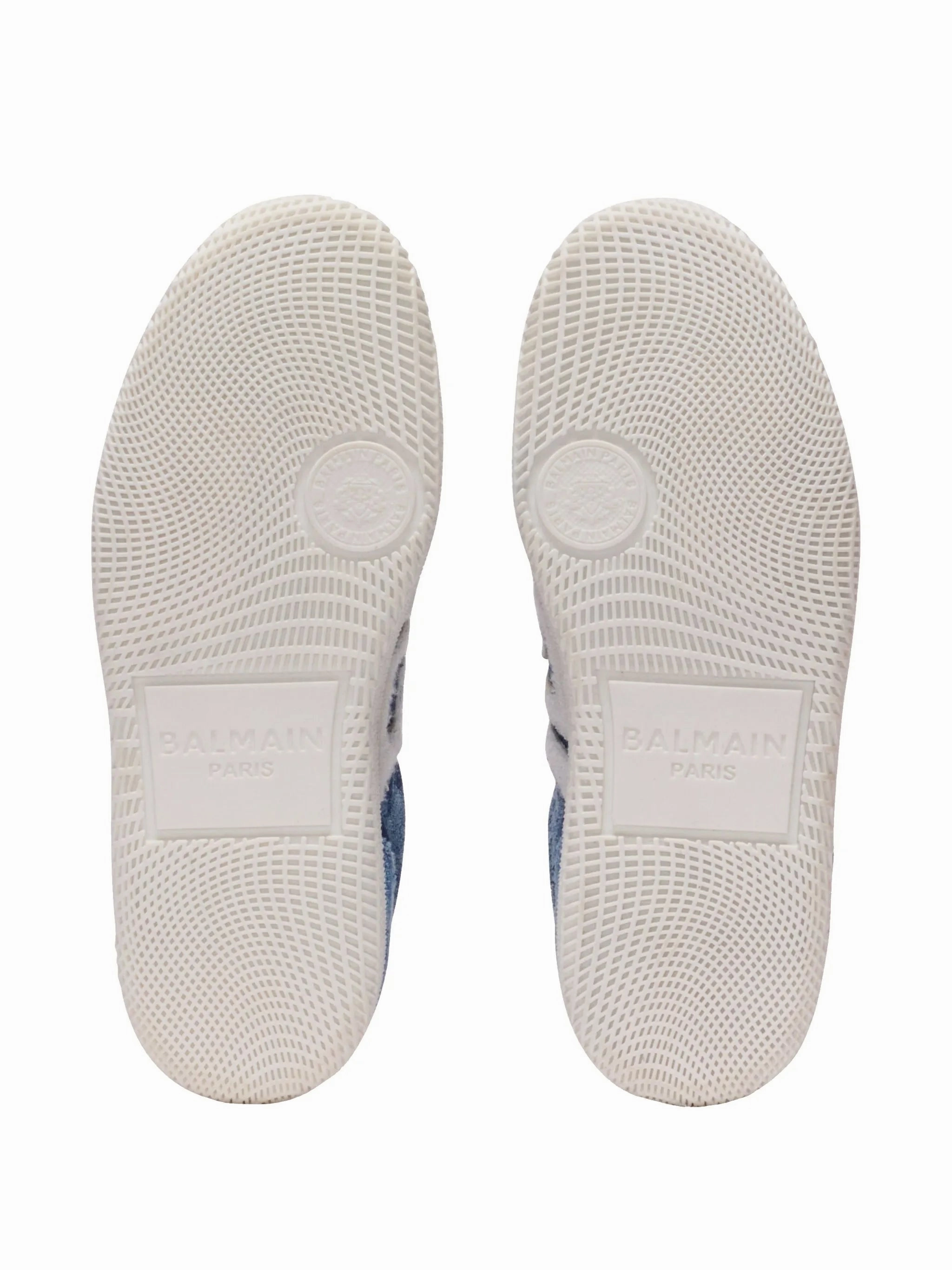 Pointe Shoe Inspired Flats logo-patch sneakers