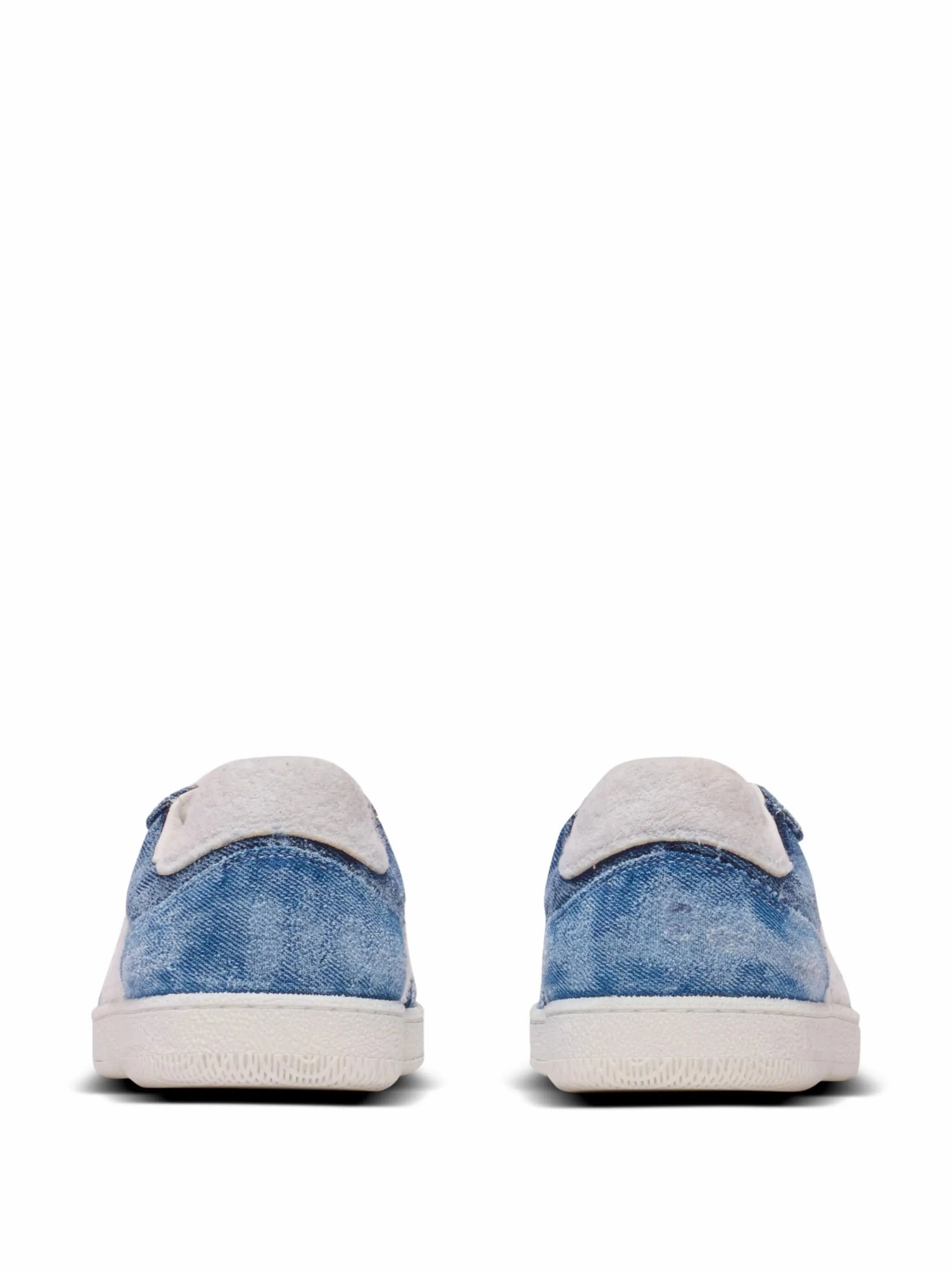 Flat Comfortable Shoes logo-patch sneakers