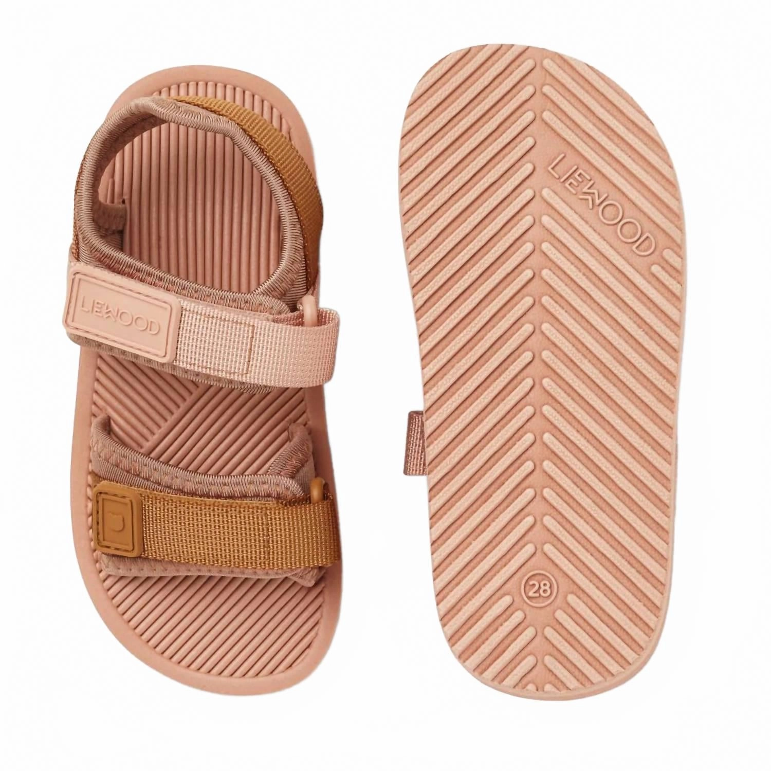 Kid's Monty Strap Sandals In Rose Mix South Coast Sandals Resort