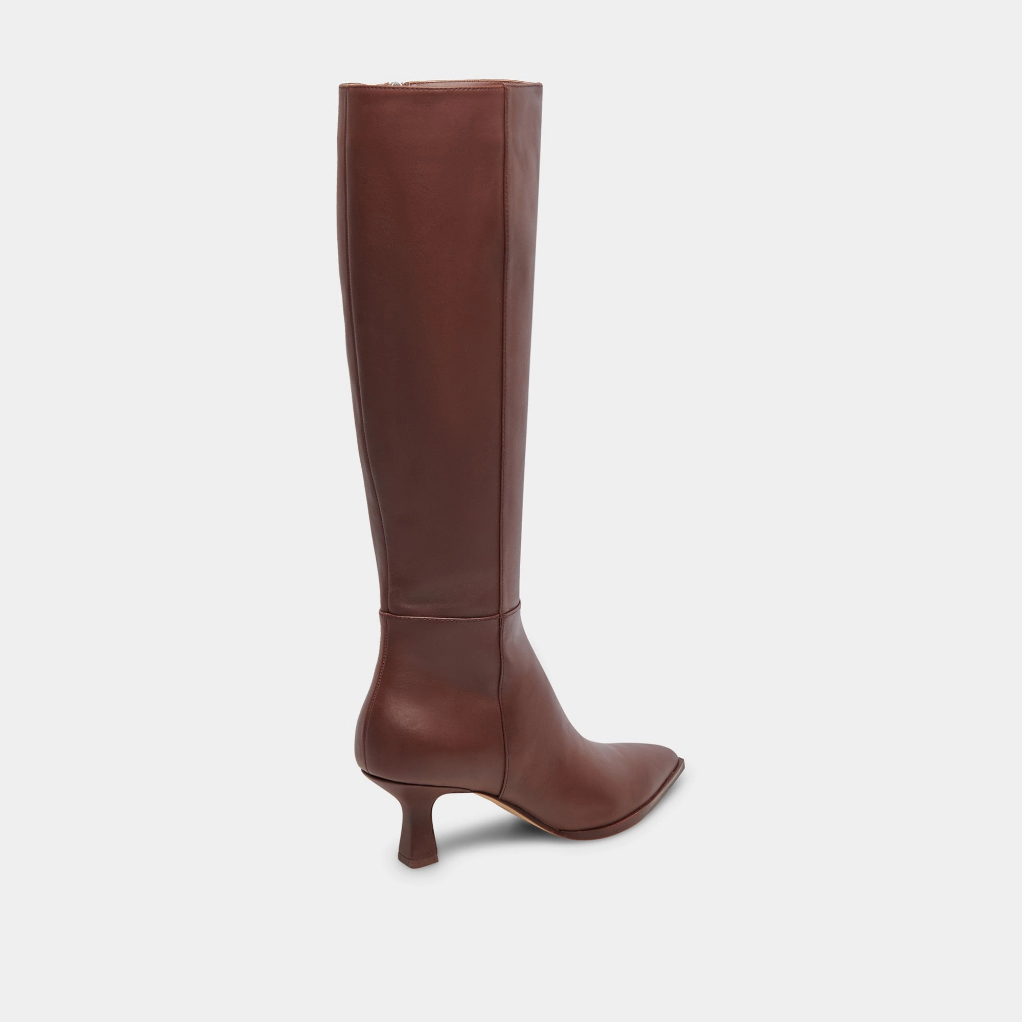 AUGGIE NARROW CALF BOOTS CHOCOLATE LEATHER