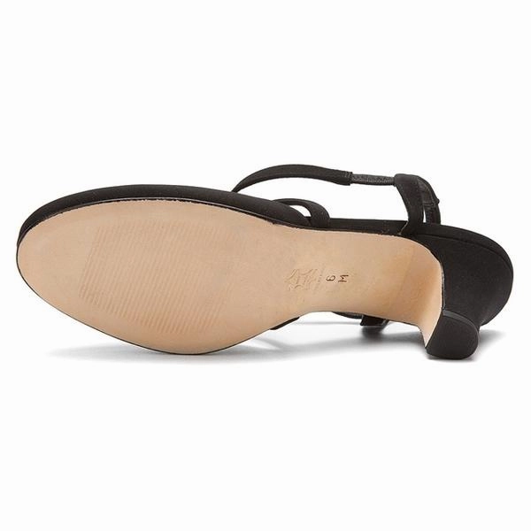 Marc Nolan Dress Shoes Walking Cradles Caliente Heel Black Micro (Women's)