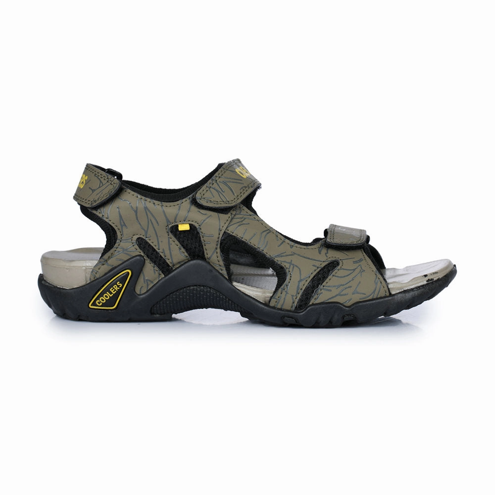 Adjustable Slide Sandals Coolers Sporty Olive Green Sandals For Men 8141-05 By Liberty