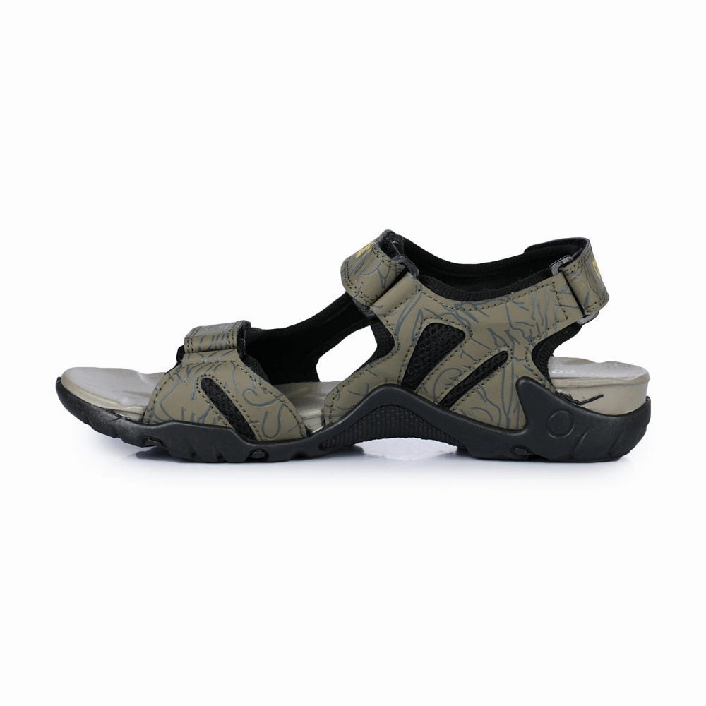 Coolers Sporty Olive Green Sandals For Men 8141-05 By Liberty Piper Sandals