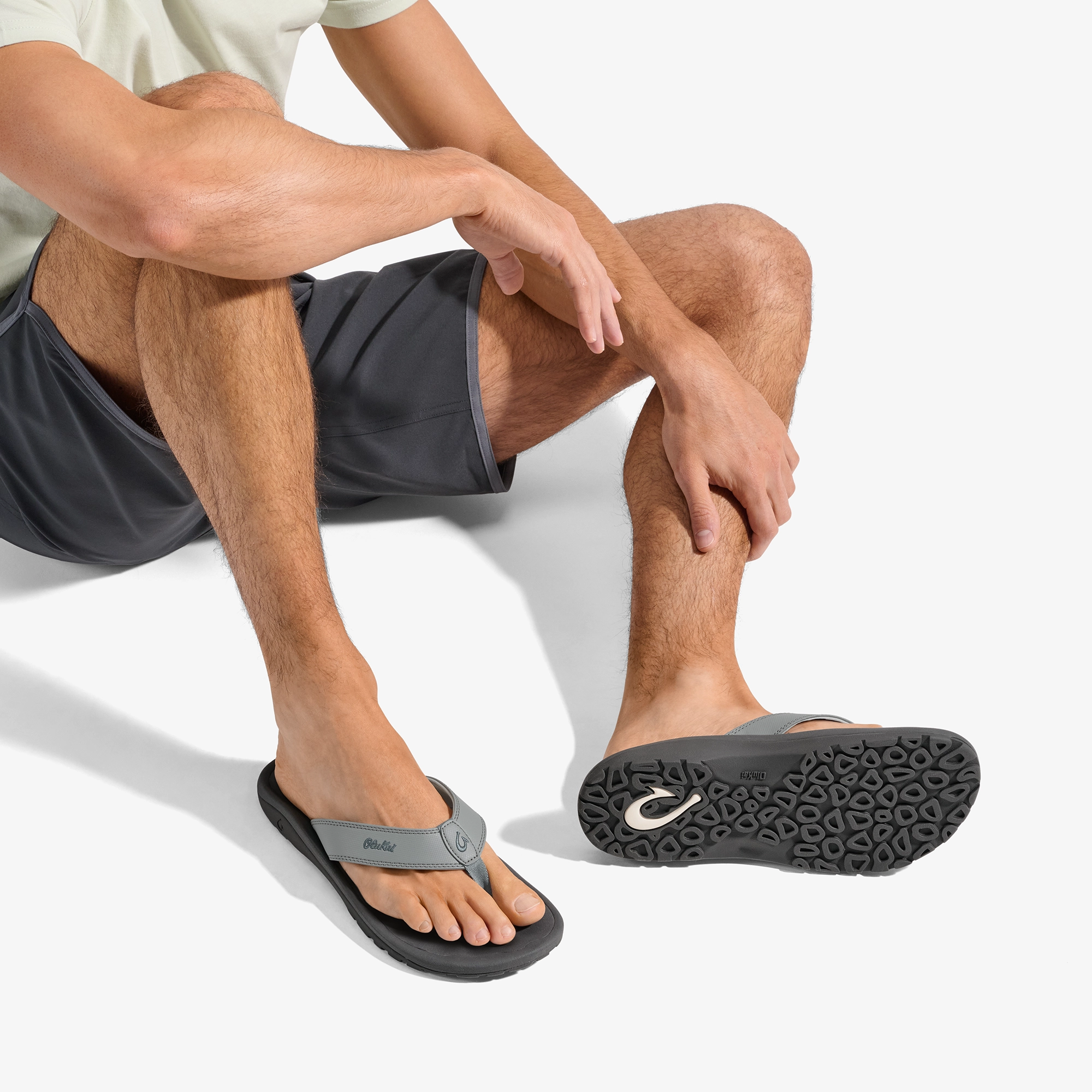 Wide Width Sandals Ohana  -  Ash / Rock