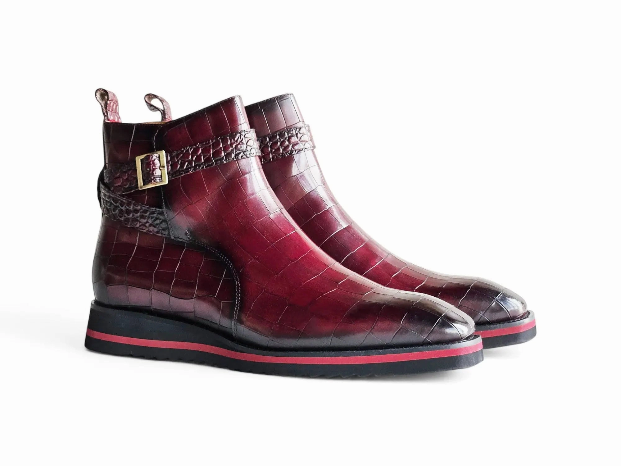 Origin Boots Vesper Cross Strap Buckle Boot