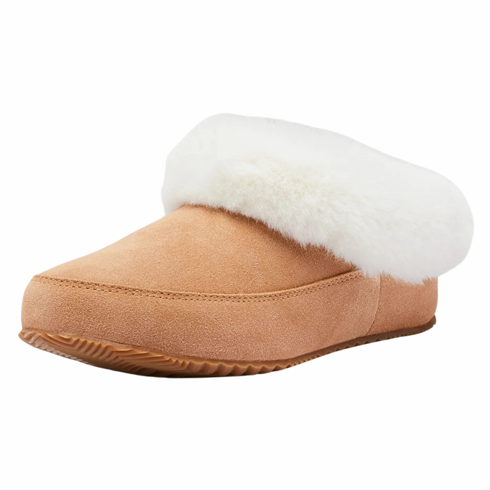Jack Skeleton Slippers Sorel Coffee Run Tawny Buff/Natural Slipper (Women's)