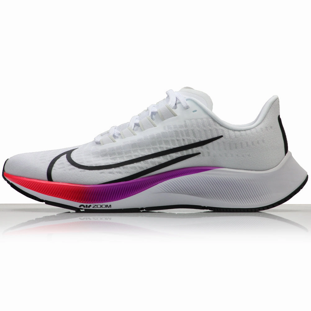 Nike Trail Gore Tex Shoes Nike Air Zoom Pegasus 37 Women's Running Shoe - White/Flash Crimson-Hype Violet