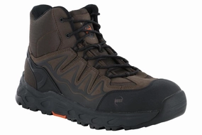 Hoss Eric Hi Aluminum Safety Toe Brown Neo Boots