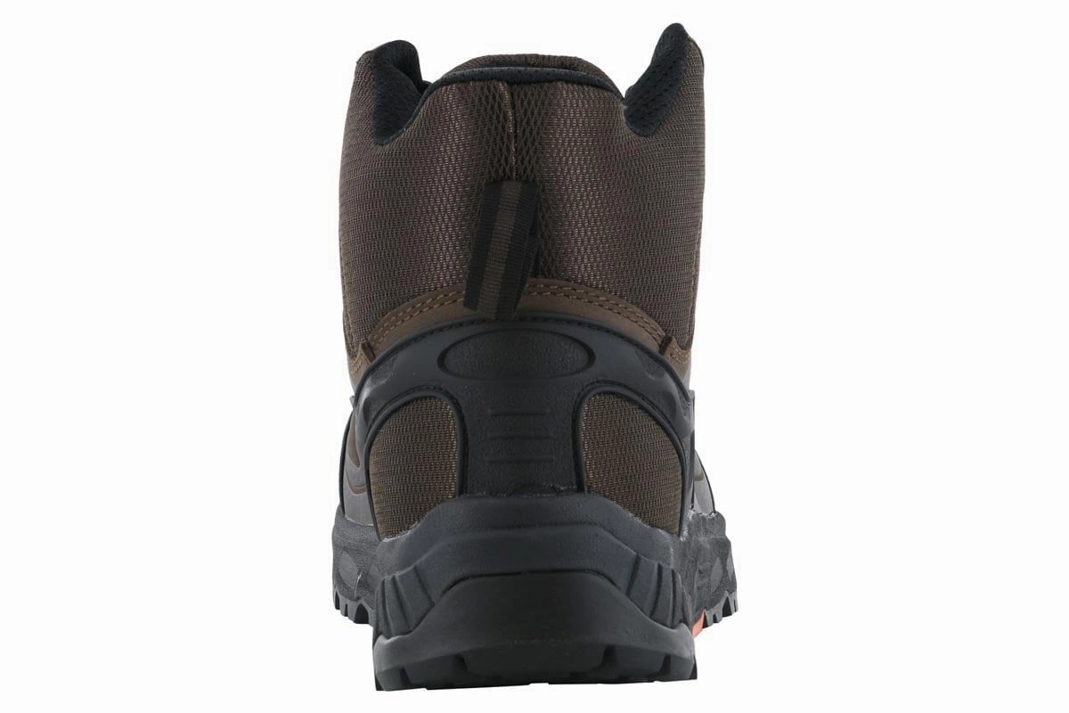 Hoss Eric Hi Aluminum Safety Toe Brown Snowshoeing Boots