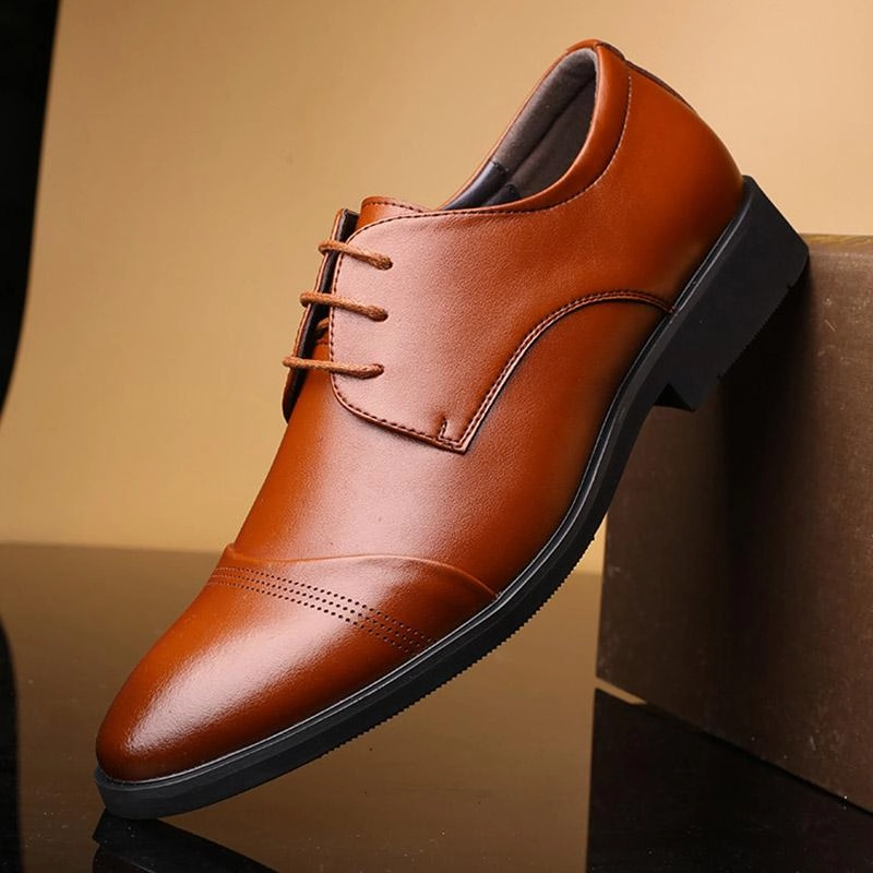 West Louis Business-man Elegant Oxford Shoes Turquoise Dress Shoes