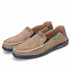 West Louis Men Summer Slip On Flats Loafers Bearpaw Loafers