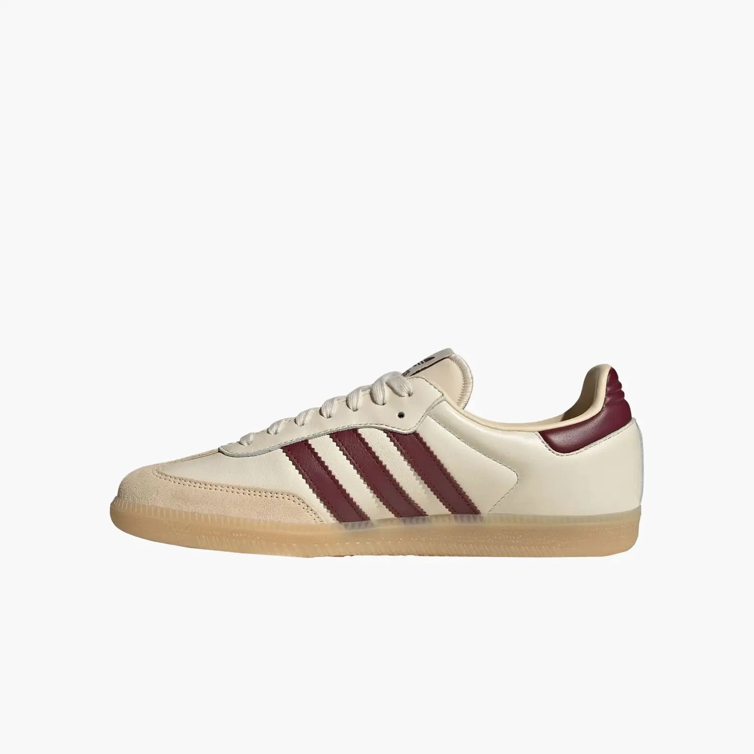 Convert Shoe Size Adidas Men's Originals Samba OG "Wonder White Shadow Red"