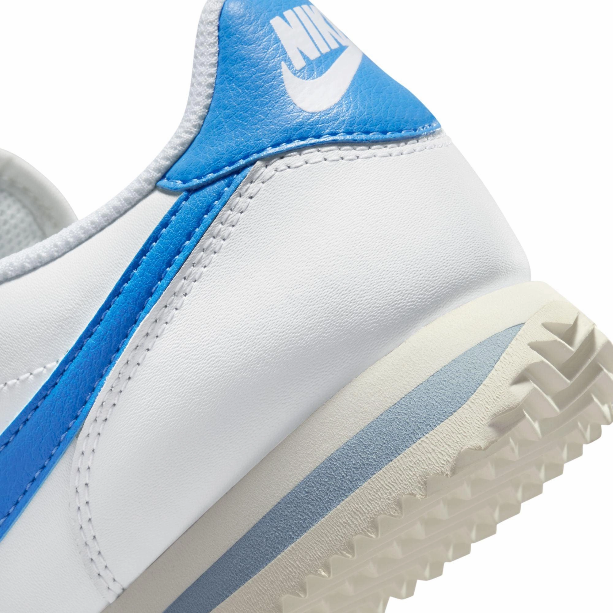 Wmns Cortez 'White University Blue' Nike Stranger Things Shoes