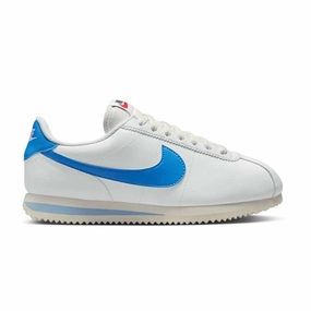 Wmns Cortez 'White University Blue' Nike Shoes Roshe