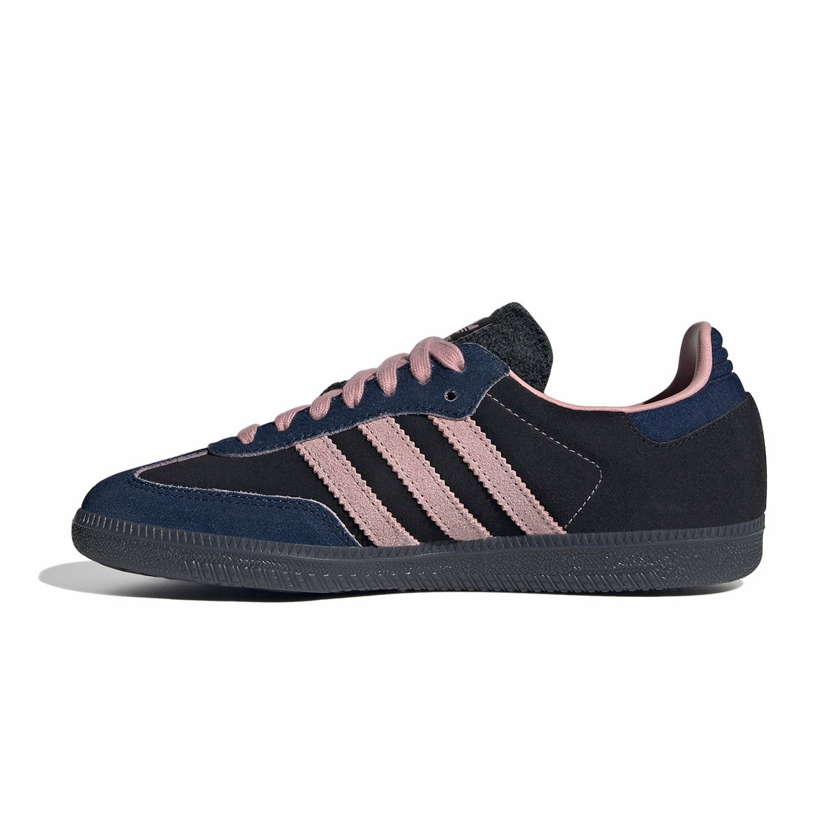 Wmns Samba OG 'Black Wonder Mauve Night Indigo' Adidas Support Shoes